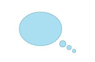Thinking bubble Thinking bubble