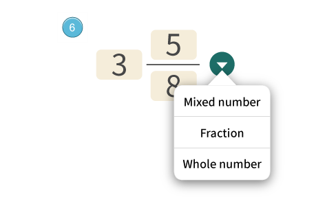 Fraction Answer Fraction Answer