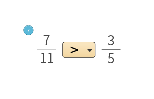 Fraction Compare Fraction Compare